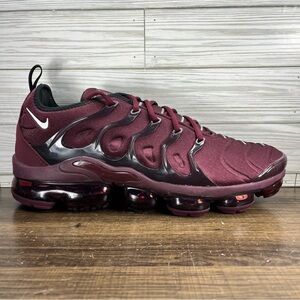 Nike VaporMax Plus Night Maroon Men’s Red Shoes - Men’s Size 12